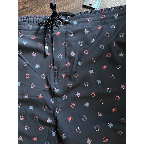 Salt Life Men's Get Crabby Drawstring Performance Quick Dry Walk Shorts Navy 40 - Picture 6 of 8